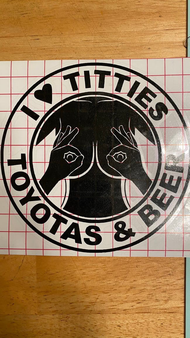 I ❤️ Toyota’s Titties And Beer 