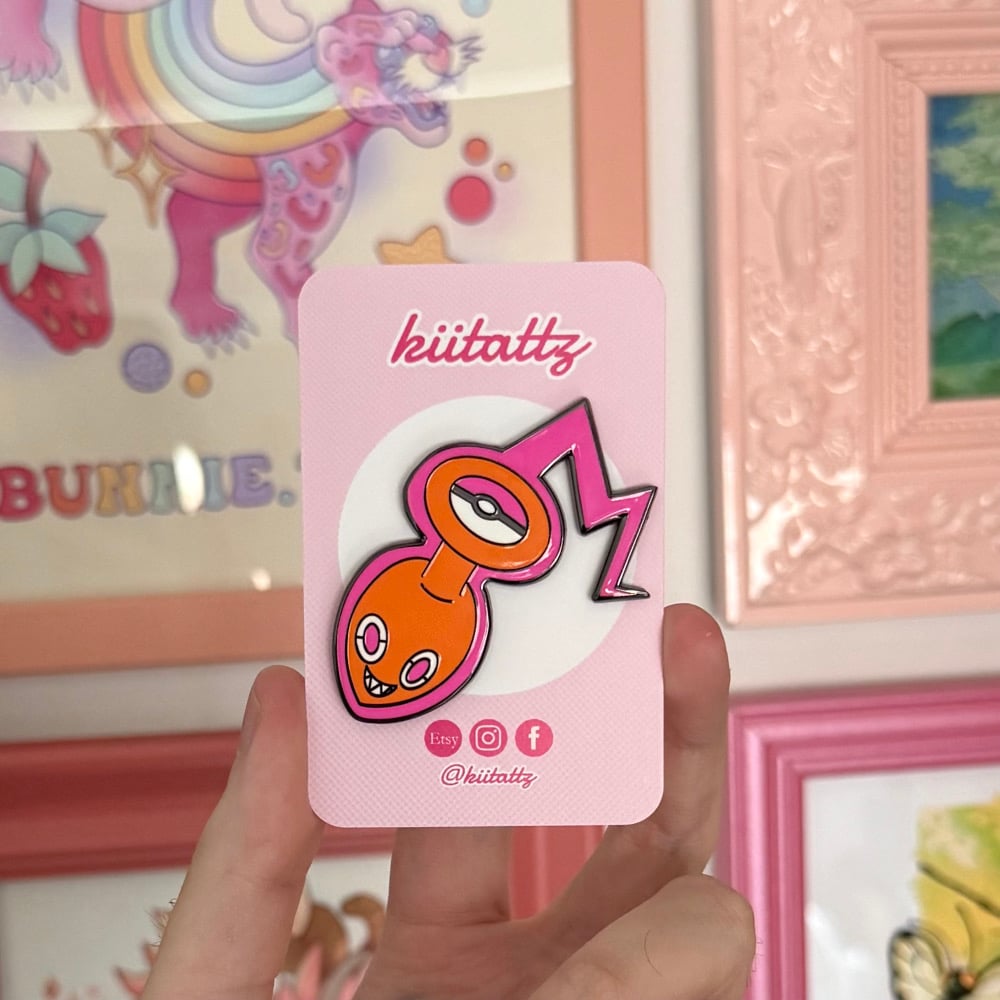 Image of Rotom Plug Enamel Pin