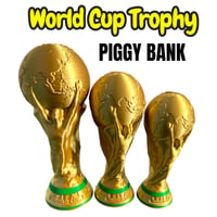 Image 1 of World Cup Trophy Piggy Bank