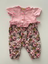 Image 1 of vintage floral romper