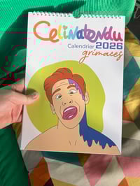 Image 1 of Calendrier 2026 grimaces Précommande