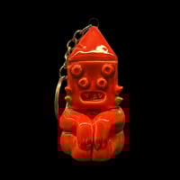 Ceramic Golb Totem Keychain