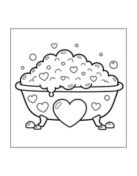 Image 3 of Self Love: A Girl Therapy Colouring Book for Calm, Comfort & Mindful Moments