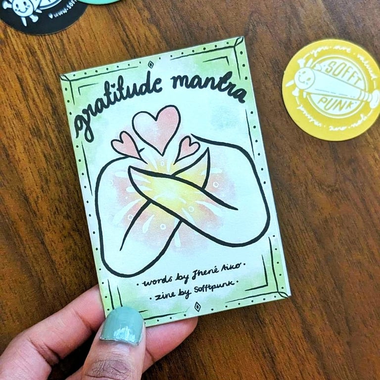 Gratitude Mantra Zine
