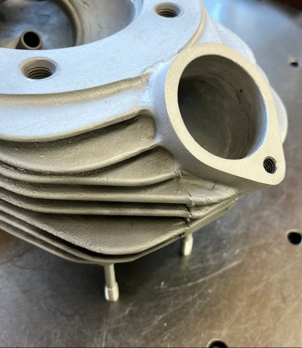 Shovelhead repair flanges