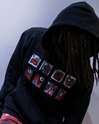 Image 4 of ‘ After Dark ‘ Patchwork Hoodie