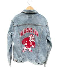 Image 1 of Alabama A&M U - Homecoming Denim Jacket