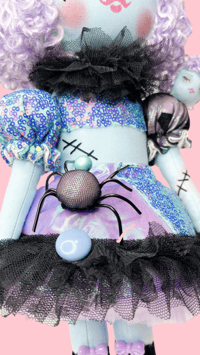 Image 4 of Medium Art Doll Spooky Sparkle 