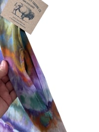 Image 5 of S Woven Wide-Leg Jumpsuit with Pockets in Earthy Agate Ice Dye