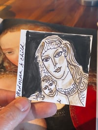 Image 1 of Original Illustration | Madonna and Child No. 6