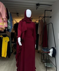 Ruffled kaftan Set