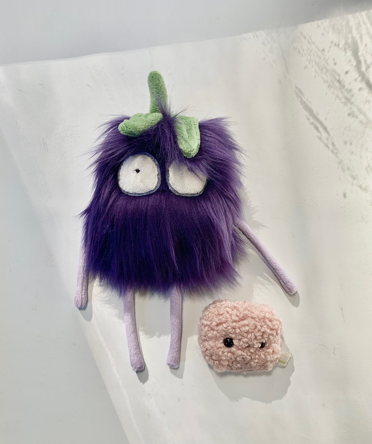 Image of Errrg the Zombie Eggplant and Matturrr the Brain 