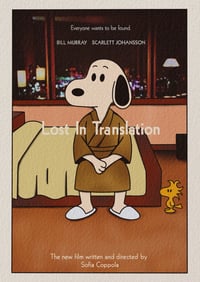 Snoopy Lost in Translation 