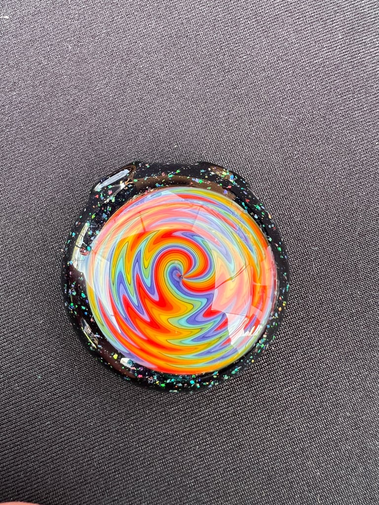 Crushed Opal Wig Wag Pendant