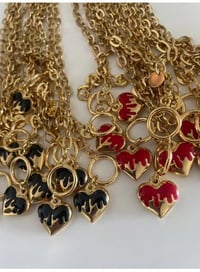 Image 3 of COLLAR CORAZÓN ROJO