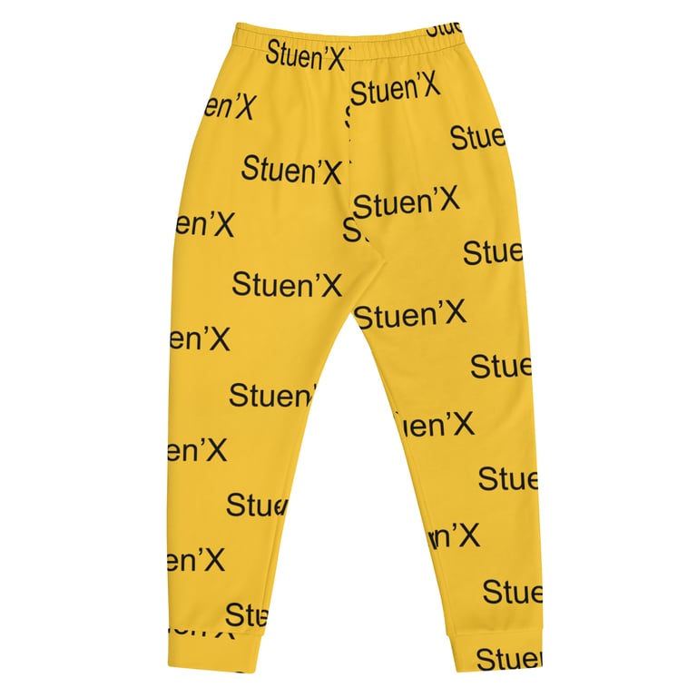Canary Yellow Men's Joggers Image 3