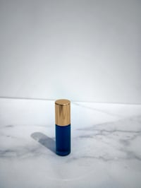 Image 1 of blue tansy-toasted coconut-vanilla mini roller