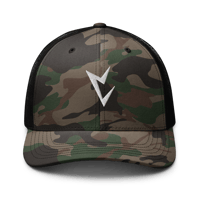 Image 2 of Vril Camo Trucker Cap