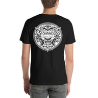 Image 2 of Unisex Signature Tiger Tee (front & back)