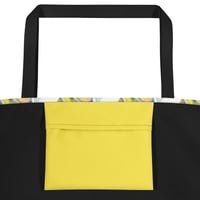 Image 4 of Lemons Large Tote Bag w/ Pocket