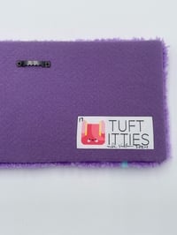 Image 3 of 17 Purple with Raspberry Nip Nops Mini Itty Tufted Wall Art