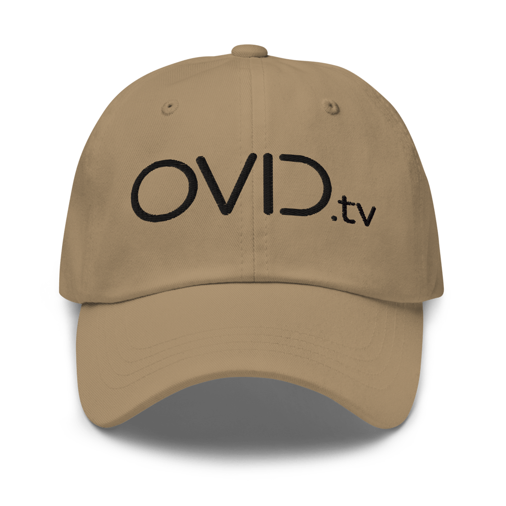 Image of Black OVID Baseball Cap