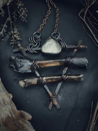 Image 2 of Relic elemental talisman with pyrite 