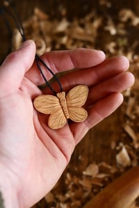 Image 4 of Butterfly Pendant Necklace