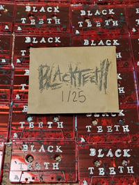 Image 4 of Black Teeth - S/T - Red Cassette 