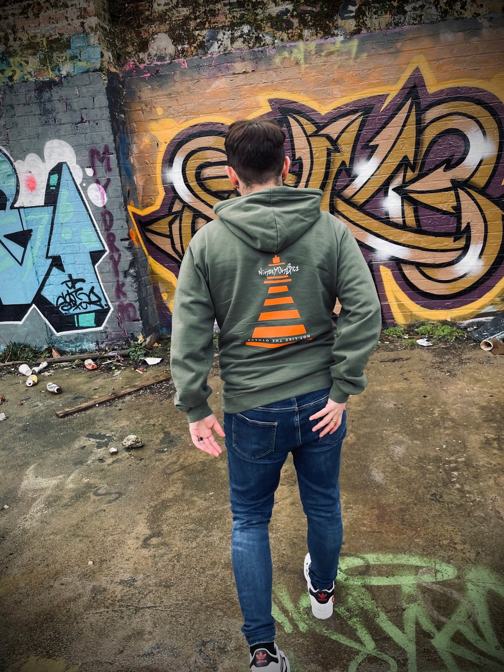 Image of Khaki Camo Lighthouse Hoody