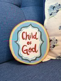 Shield “Child of God” Wooden Circle