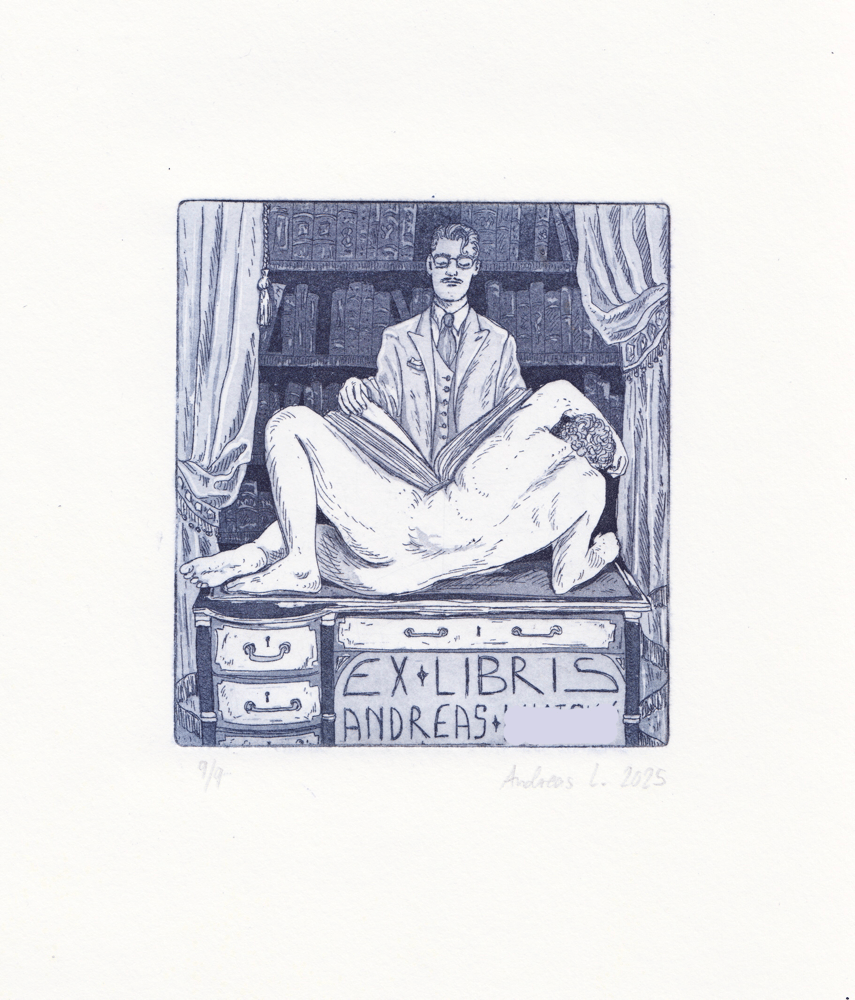 Image of Ex Libris Intaglio Print