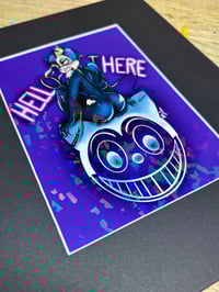 Image 2 of "Hell Here" Holographic Print