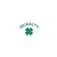 Image 2 of Bubble- stickers Lucky Irish 