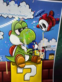 Yoshi Dabs Holographic artprint 