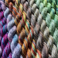 Image 1 of Mulberry spun silk perle 12 single skeins 