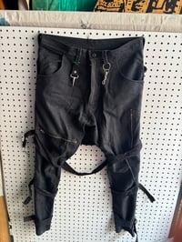Image 12 of 1977 GENUINE 77 BONDAGE PANTS  w 32