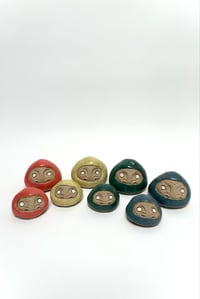 Image 3 of Medium Daruma Wishing Doll - Satin Matte Colors