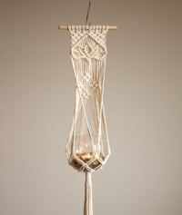 Image 2 of Taller Lotus flower macetero colgante