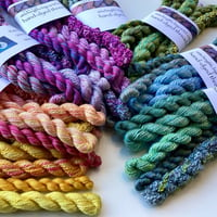 Image 1 of Silk thread collection - five skein set