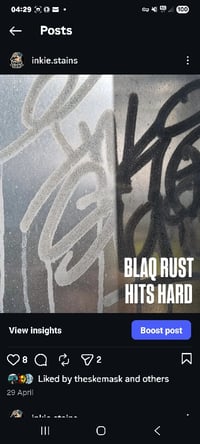 Black etch one litre