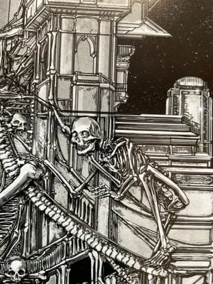 Image of GHOST Skeleta limited artprint