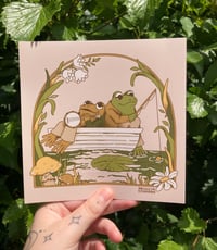 Toad & Frog Print