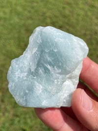 Image 2 of Blue Aquamarine Raw Chunk Specimen #1856
