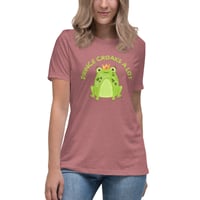 Image 11 of Women's Relaxed T-Shirt,  Prince Croaks a Lot T-Shirt | Funny Frog Pun Graphic Tee