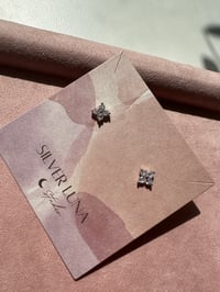 Image 1 of Little Flower earring 小花锆石耳钉