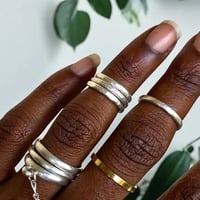 Image 2 of Trio Mid Finger Stack