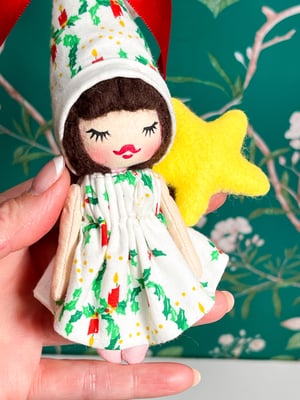 Image of ORNAMENT ELF ART DOLL #4