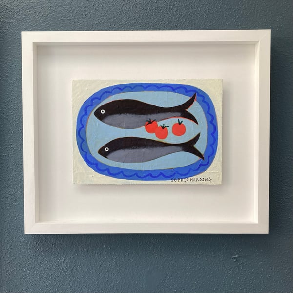 Image of Two Fish on a Plate