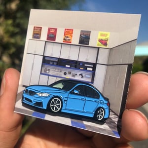 Image of KUWTB Kustoms F80 M3 Yas Marina Blue